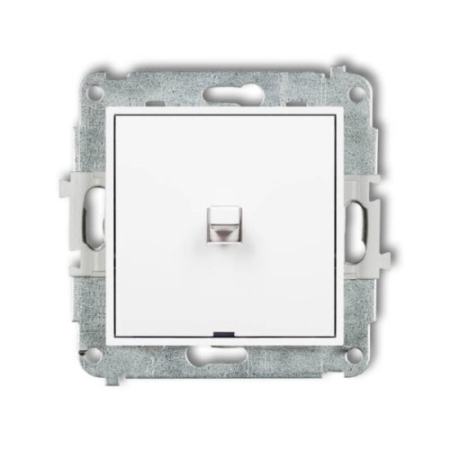 Karlik ICON Łącznik pojedynczy w stylu amerykańskim biały - IWPUS-1