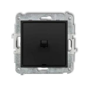 Karlik ICON Łącznik schodowy w stylu amerykańskim czarny bez piktogramu - 12IWPUS-3.1