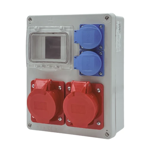 Zestaw rozdzielnica modułowa Viplast VR-24 4M 2x16/5 2x250V 