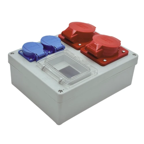 Zestaw rozdzielnica modułowa Viplast VR-24 4M 2x16/5 2x250V 