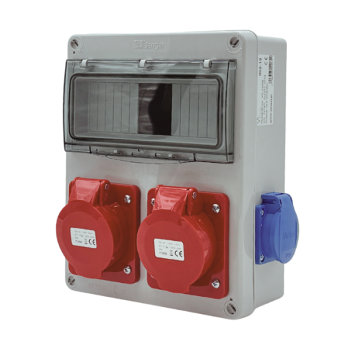 Zestaw rozdzielnica modułowa Viplast VR-24 8M 2x16/5 2x250V