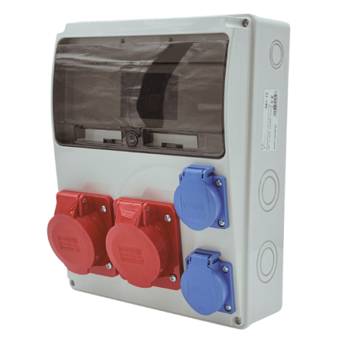 Zestaw rozdzielnica modułowa Viplast VR LAGO 11M 2x16/5 2x250V