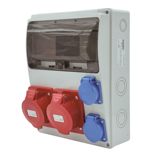 Zestaw rozdzielnica modułowa Viplast VR LAGO 11M 32/5 2x250V
