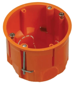 Puszka instalcyjna PK60 pojedyncza do pustych ścian głęboka - Pawbol A.0044LP