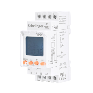 Programator czasowy astronomiczny jednokanałowy 24-264V
