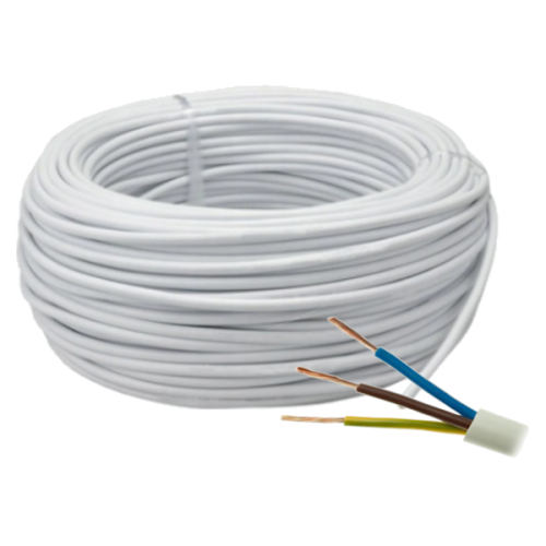 Przewód OMY 3x1,5 (H03VV-F) 300/300V – krążek 100 m