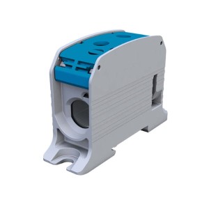 Złączka STB 95 niebieski AL/CU 16-95mm2 TS35