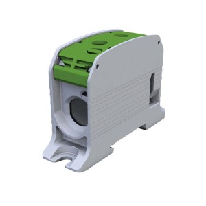 Złączka STB 95 zielony AL/CU 16-95mm2 TS35