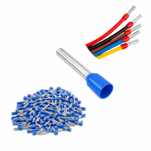 Końcówka tulejkowa izolowana 0,75/10 (10szt.) niebieska
