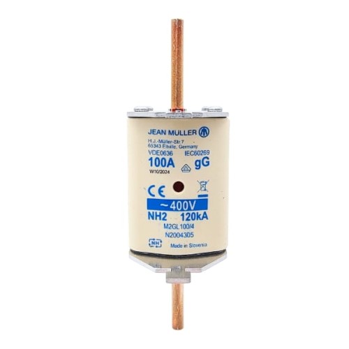 Wkładka bezpiecznikowa NH2 100A 400V - ISP02100