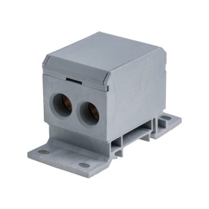 Blok rozdzielczy 160A 1P 2x6-70 szary - E.4093/SZ