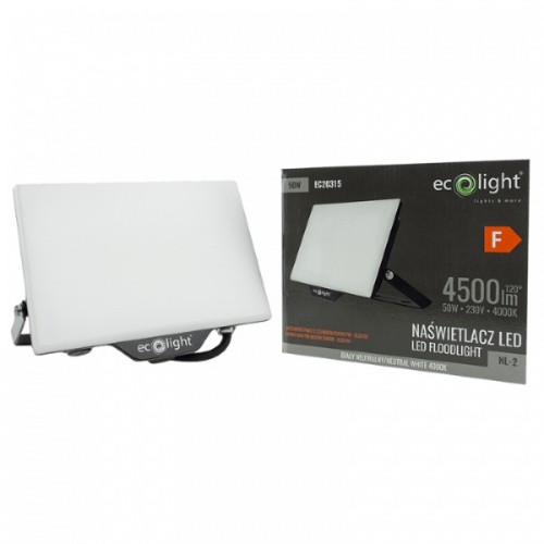 Naświetlacz NL-2 50W neutralny biały - EC20315