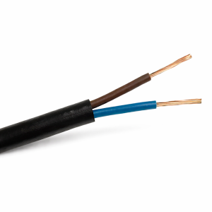 Przewód OMY 2x1 (H03VV-F) 300/300V czarny