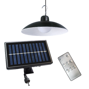 Lampa solarna wisząca SATURN 6W neutralna 