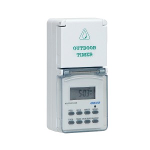 Programator czasowy elektroniczny 8 programów IP44