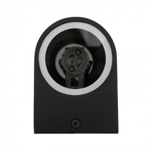 Kinkiet elewacyjny 2xGU10 czarny - Eco Light EC79087