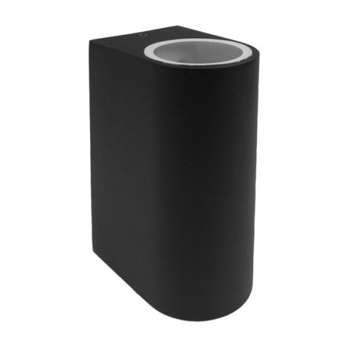 Kinkiet elewacyjny 2xGU10 czarny - Eco Light EC79087