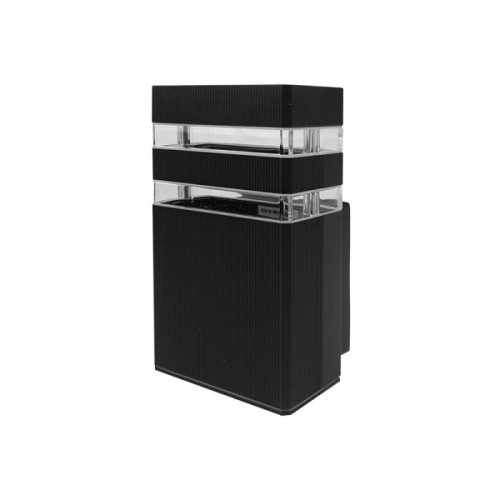 Kinkiet elewacyjny 1xGU10 IP54 czarny - Ecolight EC79027