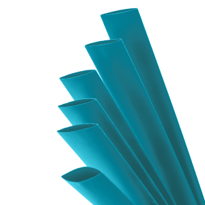 Rurka termokurczliwa 25,4/12,7 zielona 1m