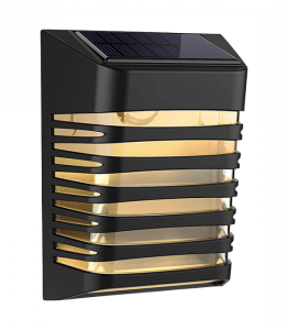 Lampa solarna elewacyjna IP64 czarna - Ecolight EC20116