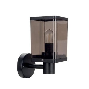 Kinkiet elewacyjny SMOKE E27 czarny