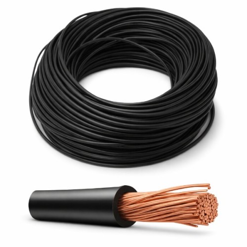 Przewód LGY 2,5 czarny (H07V-K) - krążek 100 m