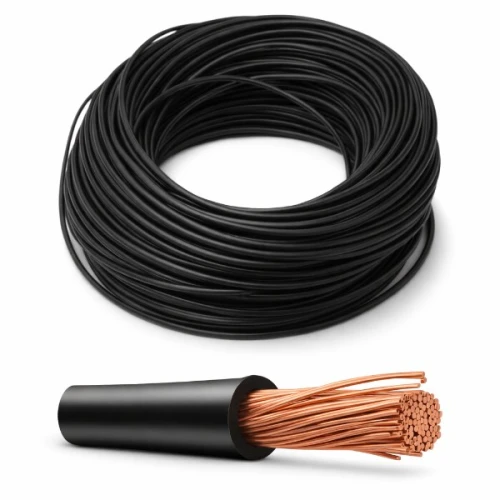 Przewód LGY 4 czarny (H07V-K) – krążek 100 m