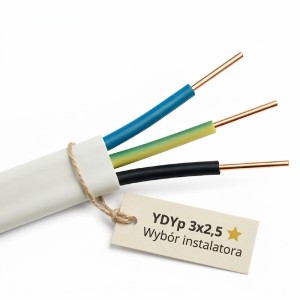 Przewód YDYp 3x2,5 450/750V