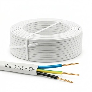 Przewód YDYp 3x2,5 450/750V - krążek 50 m