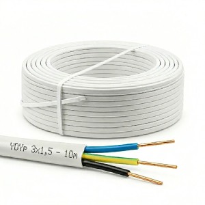 Przewód YDYp 3x1,5 450/750V - krążek 10 m