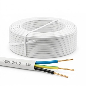 Przewód YDYp 3x1,5 450/750V - krążek 15 m