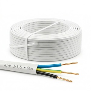 Przewód YDYp 3x1,5 450/750V - krążek 50 m