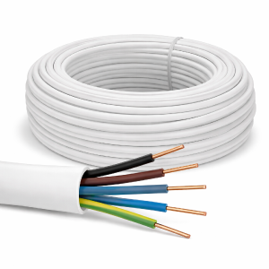 Przewód YDY żo 5x1,5 450/750V - krążek 100 mb