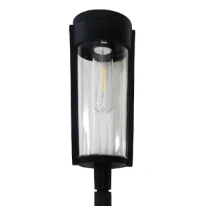 Słupek solarny PATH 65 cm czarny dwupak - EKO1454