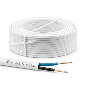 Przewód YDYp 2x1,5 450/750V - krążek 50 m