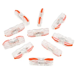Szybkozłączka przelotowa 2x0,2-4mm2 10szt. - Trytyt PC 201