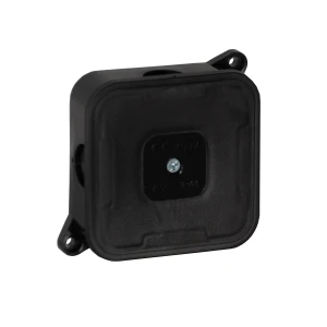 Puszka natynkowa 85x85x35 IP44 400V 4 wlotowa czarna - 027-05