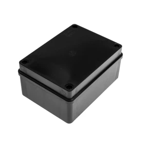 Puszka natynkowa 150x110x70 bez dławików IP55 czarna - S-BOX316C