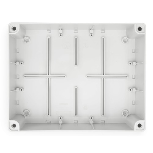 Puszka natynkowa 240x190x90 bez dławików IP65 biała - S-BOX516B