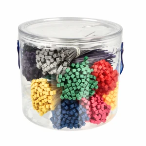 Opaska kablowa 100x2,5 kolor mix 1000 szt. - Trytyt