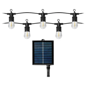 Girlanda solarna 10m z żarówkami 10 x 0,15W 2700K