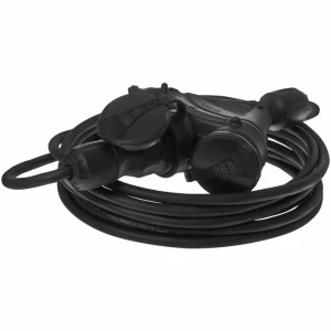 Przedłużacz budowlany 3 gniazda IP54 16A 3x1,5 5m - Plastrol W-01167