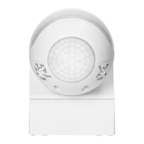 Czujnik ruchu 180 stopni IP44 800W mini biały