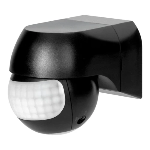 Czujnik ruchu 180 stopni IP44 800W mini czarny