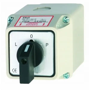 Łącznik krzywkowy 16A L-0-P 3P w obudowie IP65