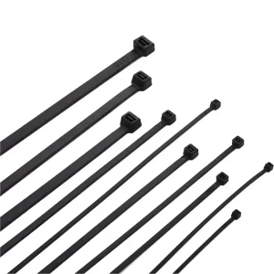 Opaska kablowa zaciskowa 550x7,6 mm czarna 100 szt.