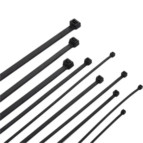 Opaska kablowa zaciskowa 550x7,6 mm czarna 100 szt.