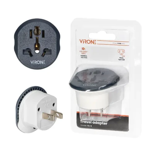 Adapter podróżny USA 110-230V 10A wtyczka amerykańska (typ A,B)