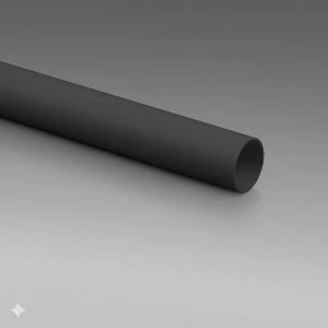 Rura instalacyjna sztywna 18 czarna 2m - Elektroplast 06.6A