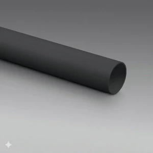 Rura instalacyjna sztywna 22 czarna 2m - Elektroplast 06.9A